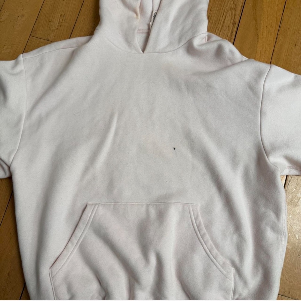 SKIMS HOODIE IN BARELY PINK - Picture 6 of 8